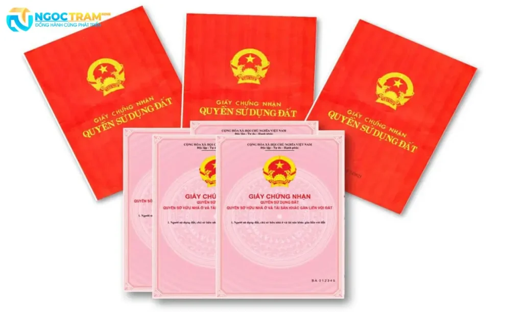 Mẫu sổ đỏ và sổ hồng Giấy chứng nhận quyền sử dụng đất