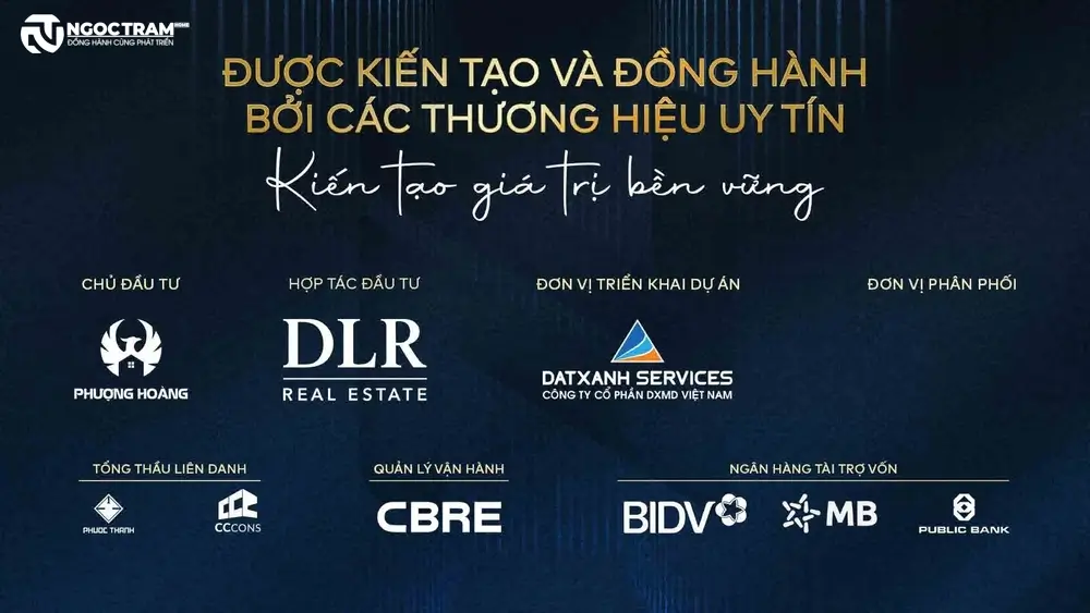 Các đơn vị hợp tác uy tín dự án căn hộ Fenica Dĩ An Bình Dương