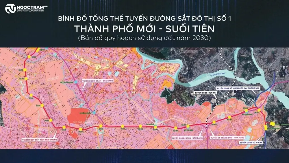 Sơ đồ vị trí dự án Fenica mặt tiền đường Trần Quang Diệu kết nối Metro số 1