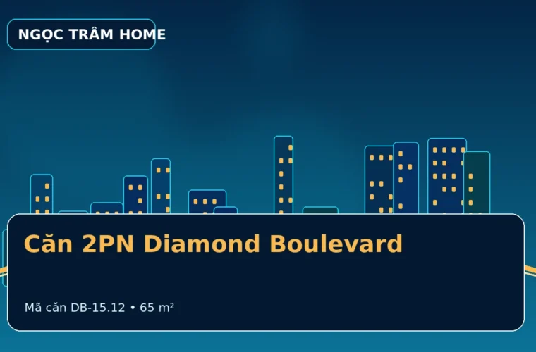 Căn 2PN Diamond Boulevard – DB-15.12