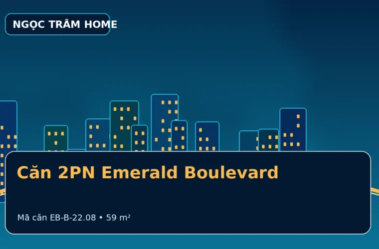 Căn 2PN The Emerald Boulevard – EB-B-22.08