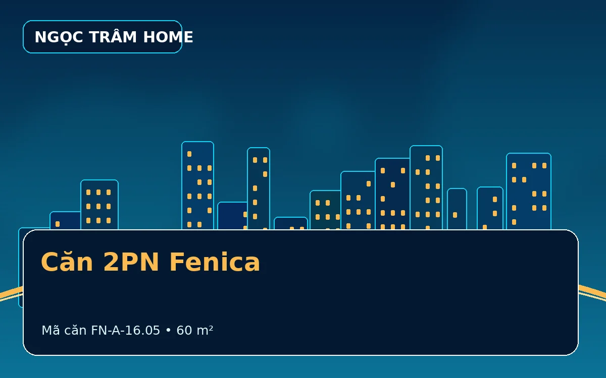 Căn 2PN Fenica – FN-A-16.05