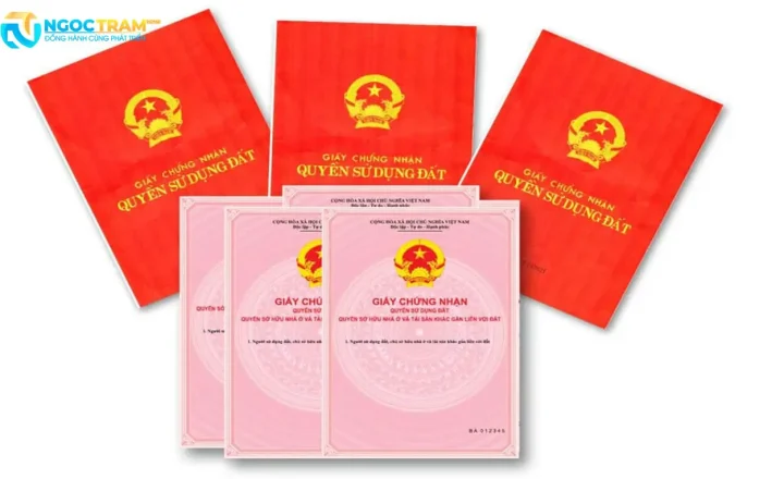 Mẫu sổ đỏ và sổ hồng Giấy chứng nhận quyền sử dụng đất
