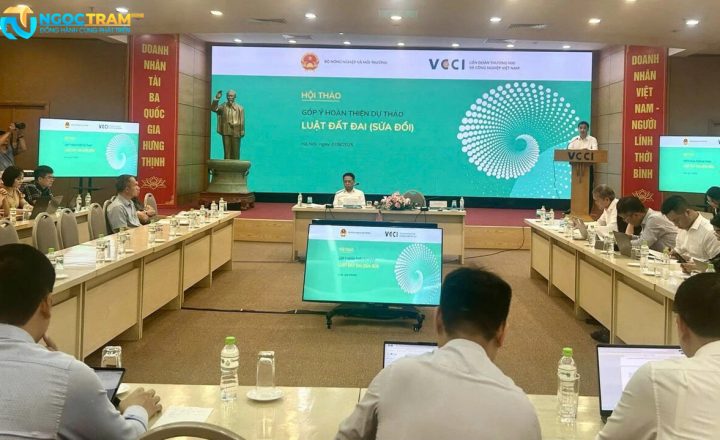 Ông Đậu Anh Tuấn phát biểu tại hội thảo góp ý hoàn thiện dự thảo Luật Đất đai (sửa đổi).