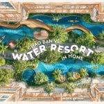 Không gian tiện ích hồ bơi phong cách nghỉ dưỡng Water Resort In Home tại Monrei Saigon